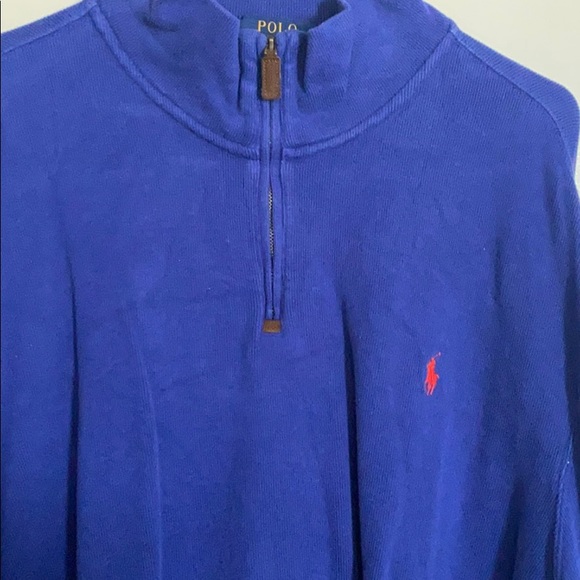 Polo by Ralph Lauren quarter zip sweater - Picture 1 of 3